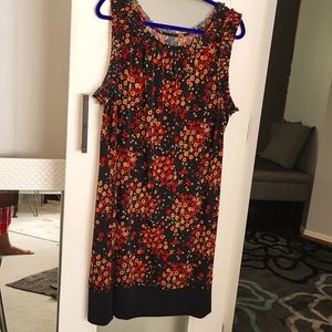 Printed sleeveless dress